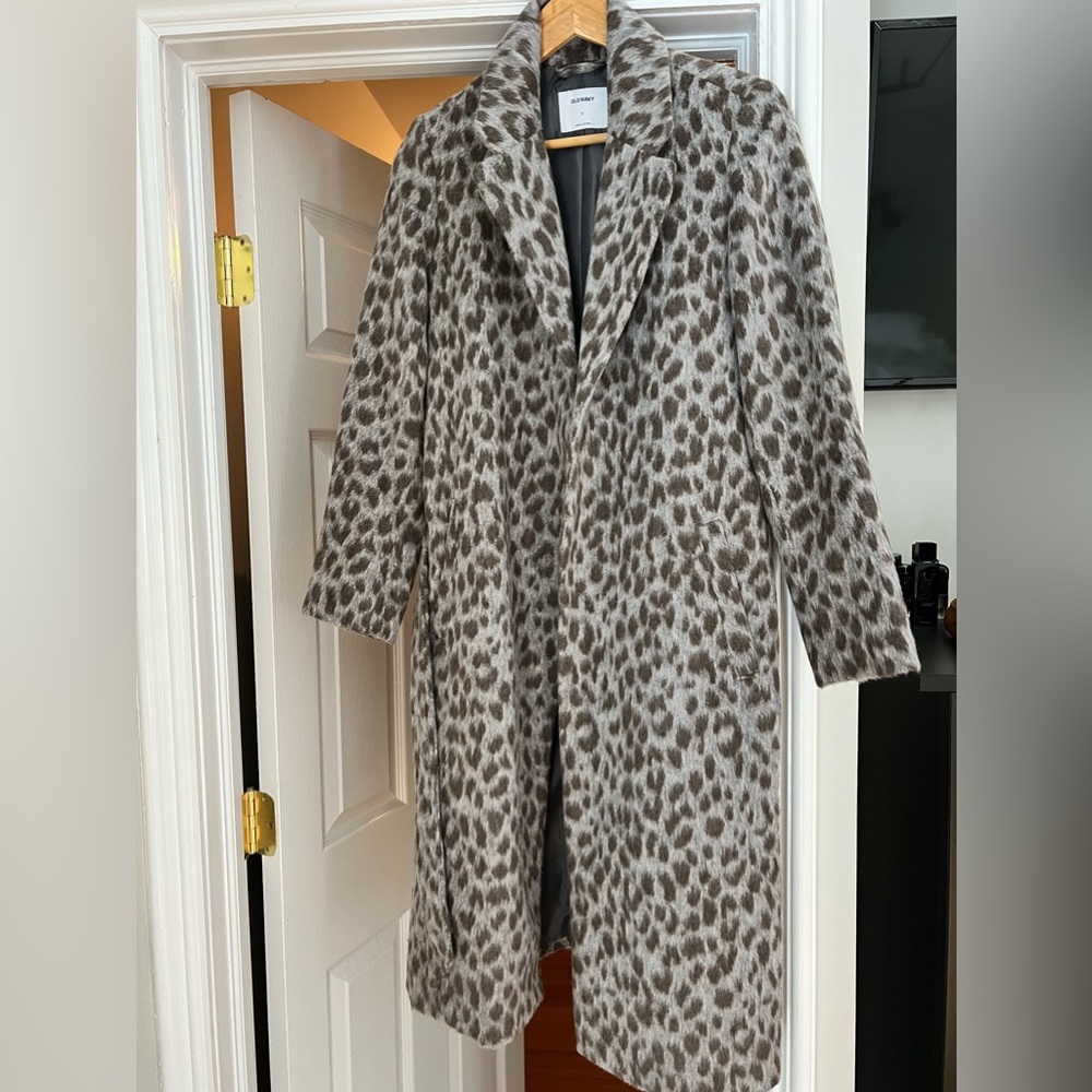 Brushed pea coat